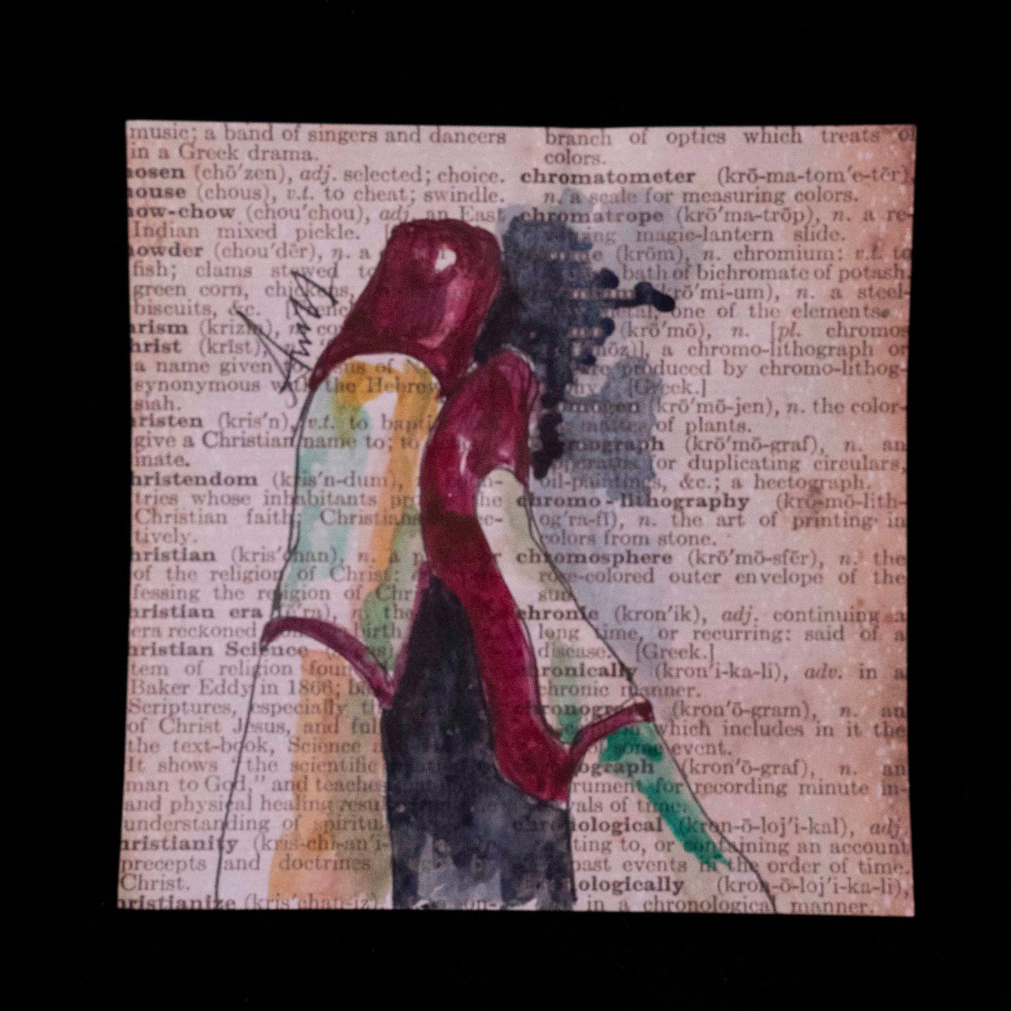 The Dancer’s Soles (original hand-drawn sketch by Amy)