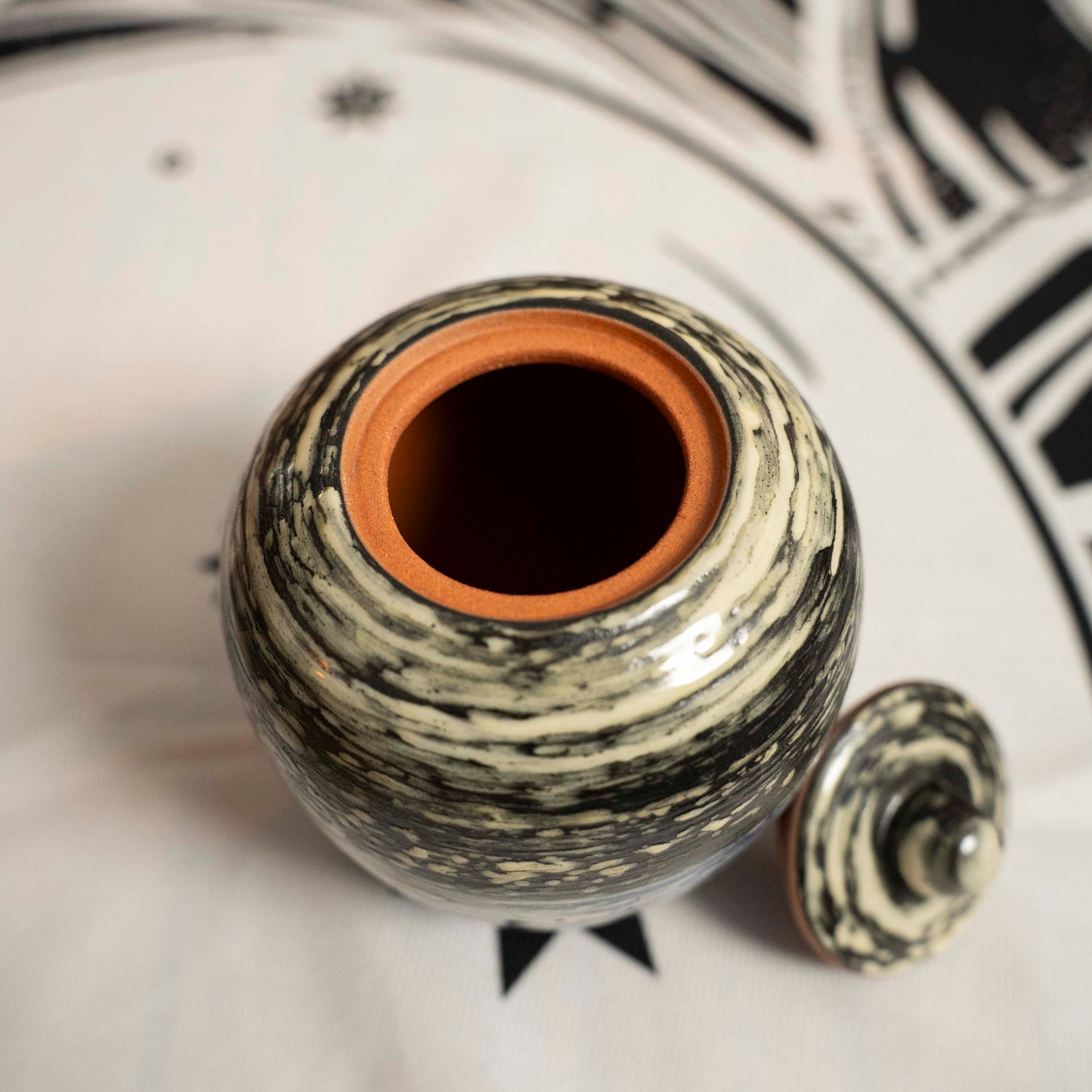 Ceramics can by Jack