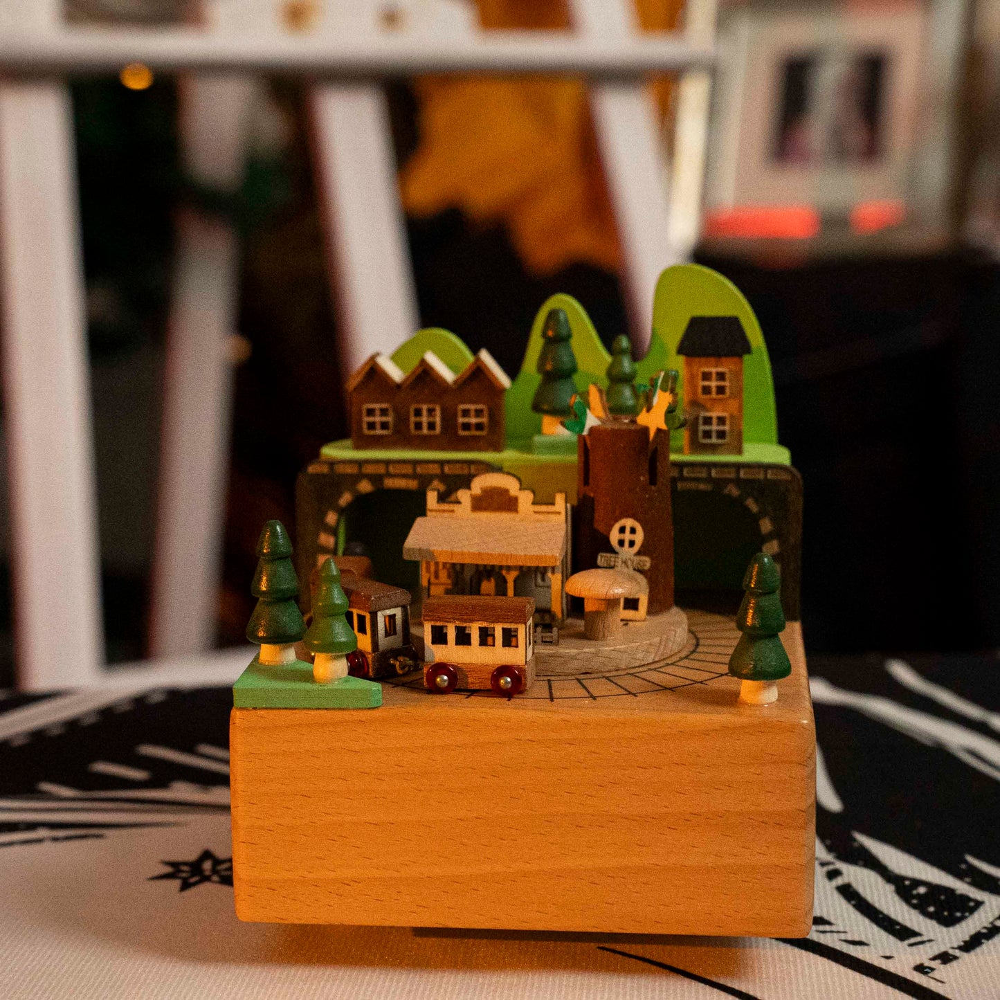 Wooden Music box by Amy