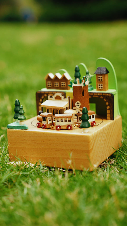 Wooden Music box by Amy