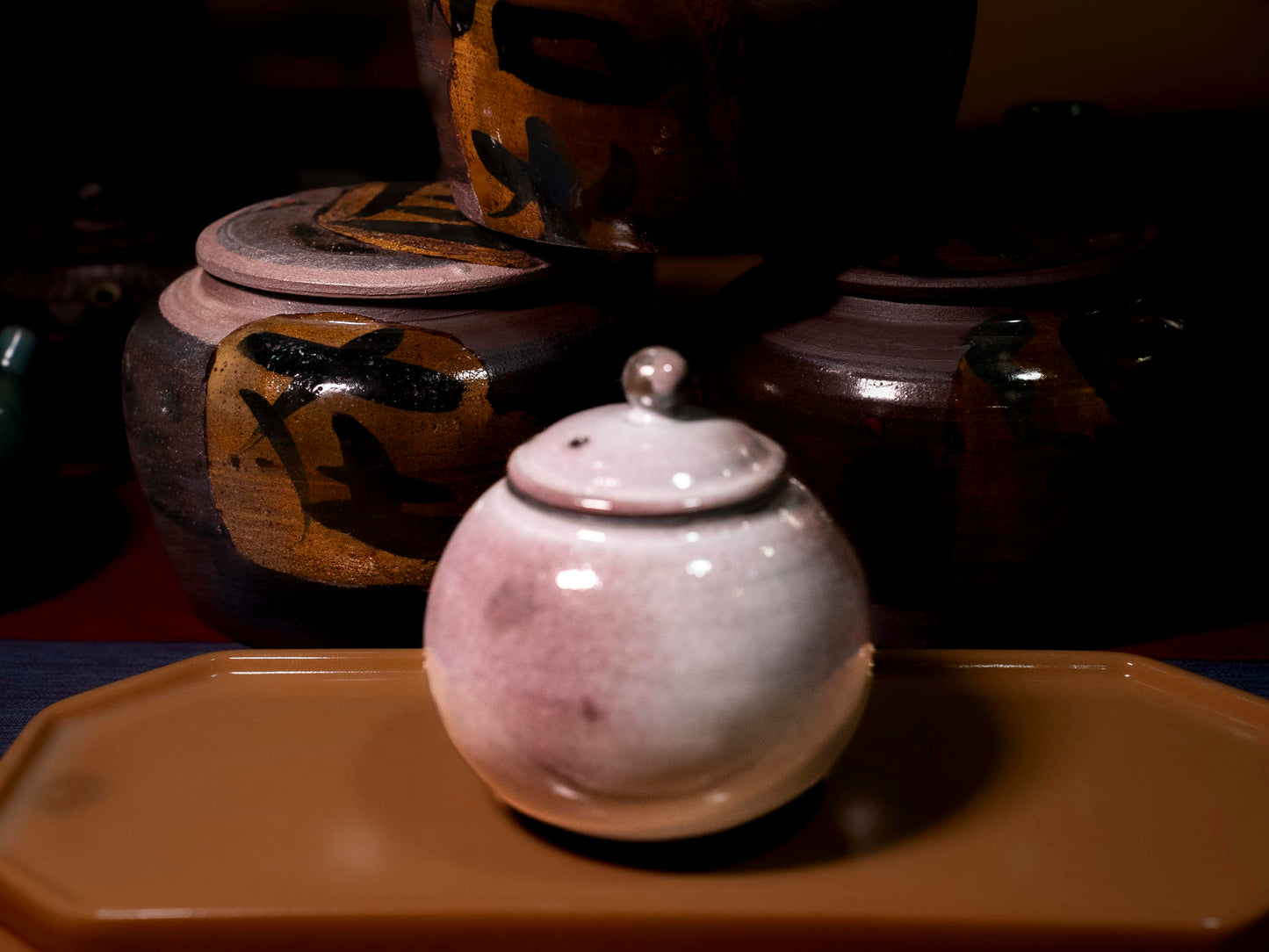 Handmade Ceramic Tea container