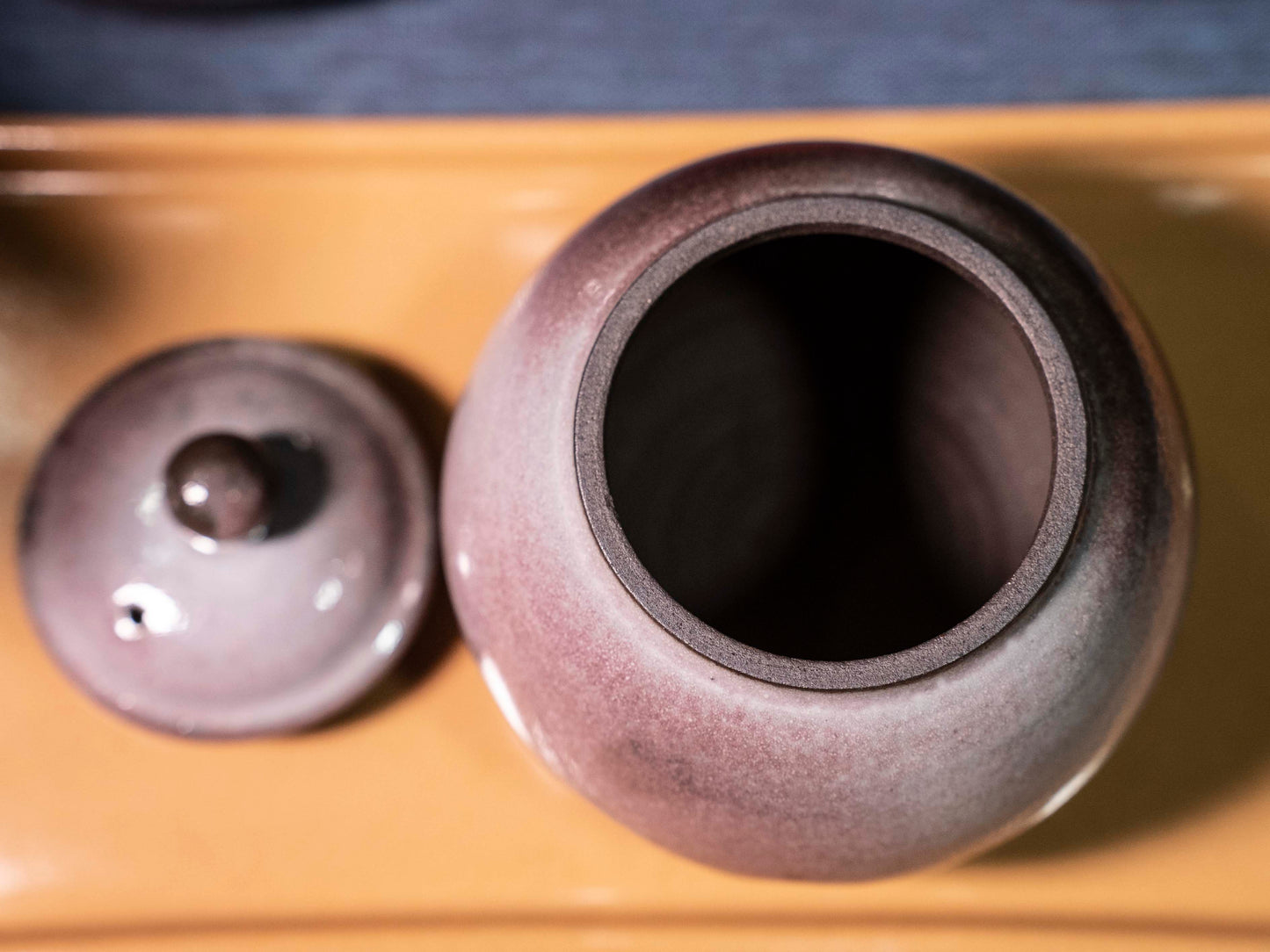 Handmade Ceramic Tea container