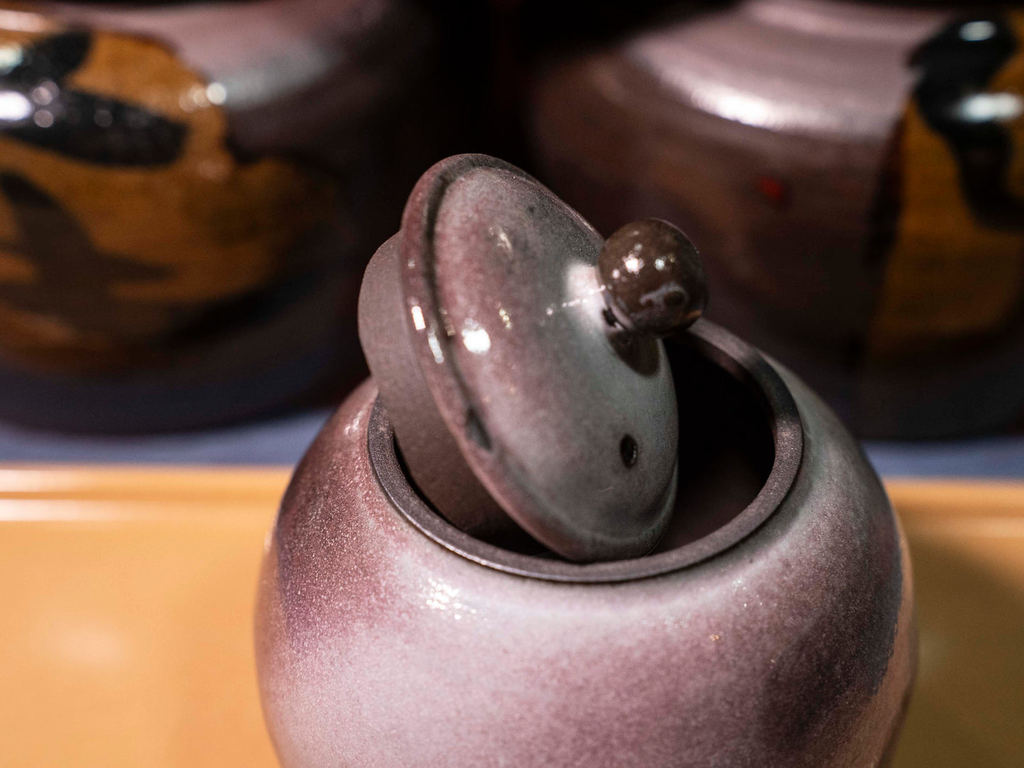 Handmade Ceramic Tea container