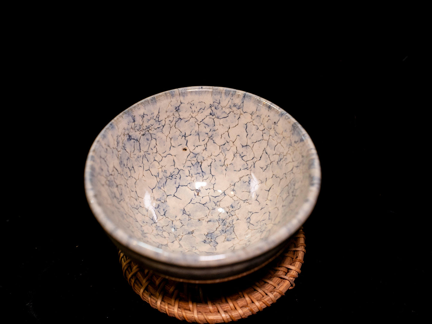 Handcrafted Ceramic Marble Texture Tea Tasting Cup