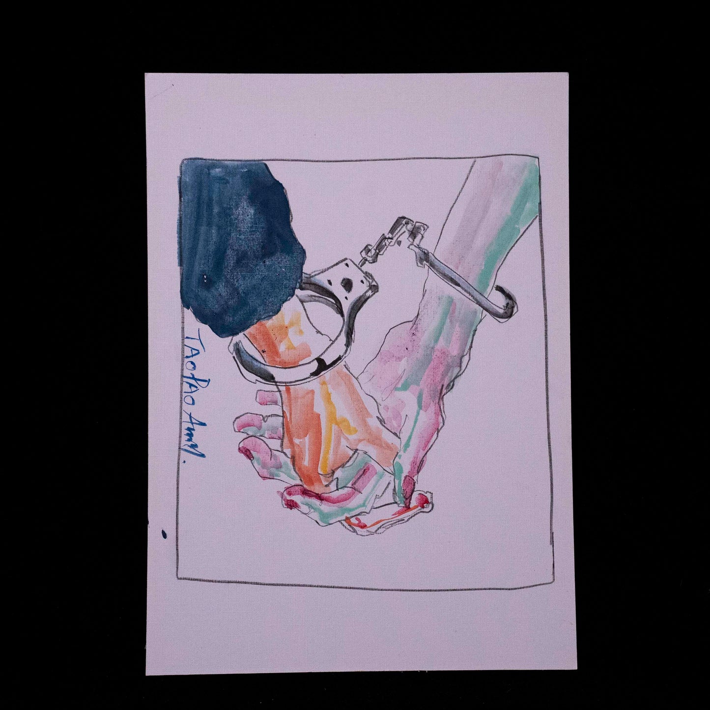 Bound by Love (original hand-drawn sketch by Amy)