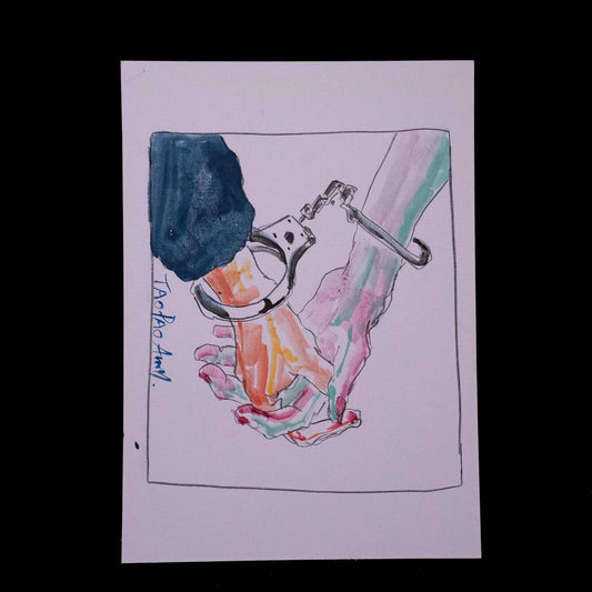 Bound by Love (original hand-drawn sketch by Amy)