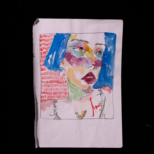 Life is a Movie (original hand-drawn sketch by Amy)