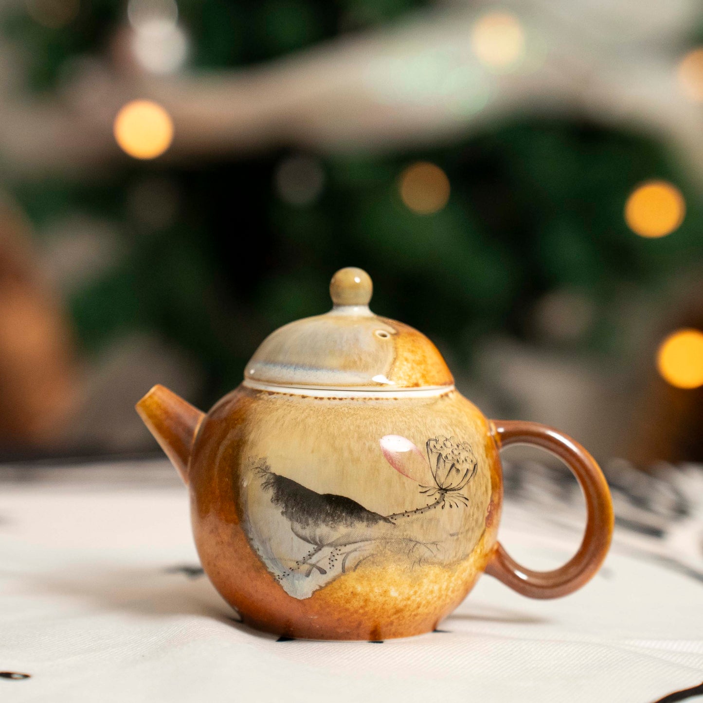 Handpainting Ceramics Teapot by Jack&Amy