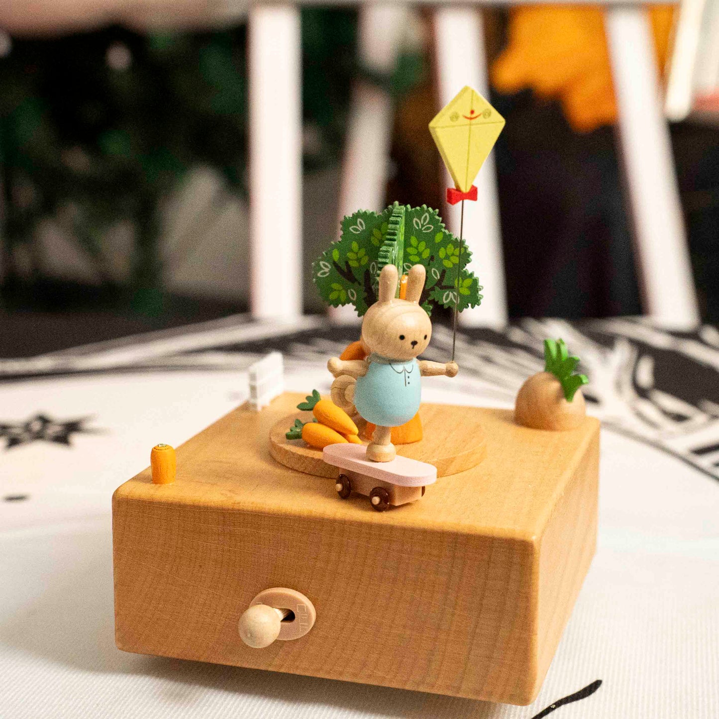 Wooden Music Box by Amy